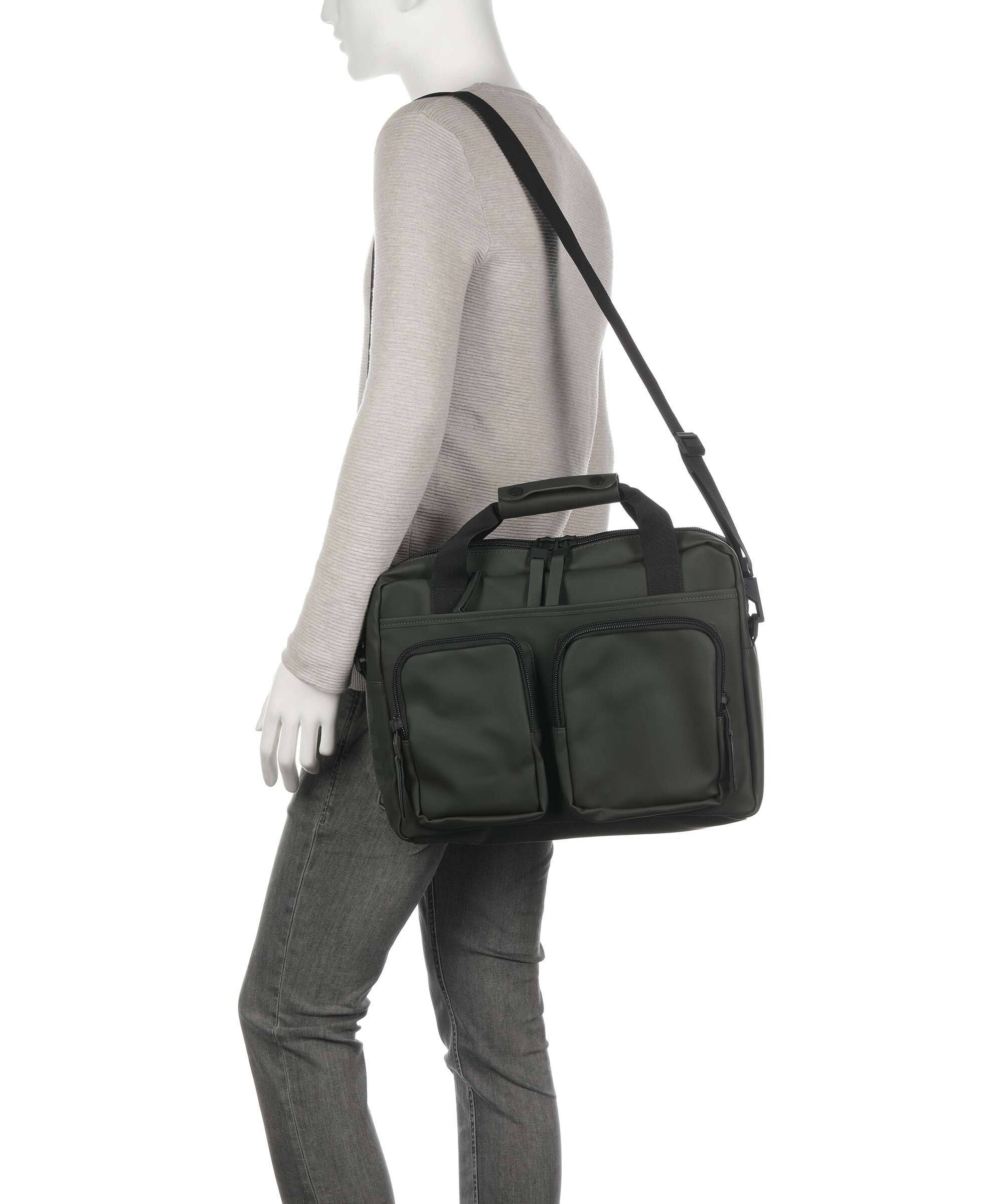 Rains Briefcase green