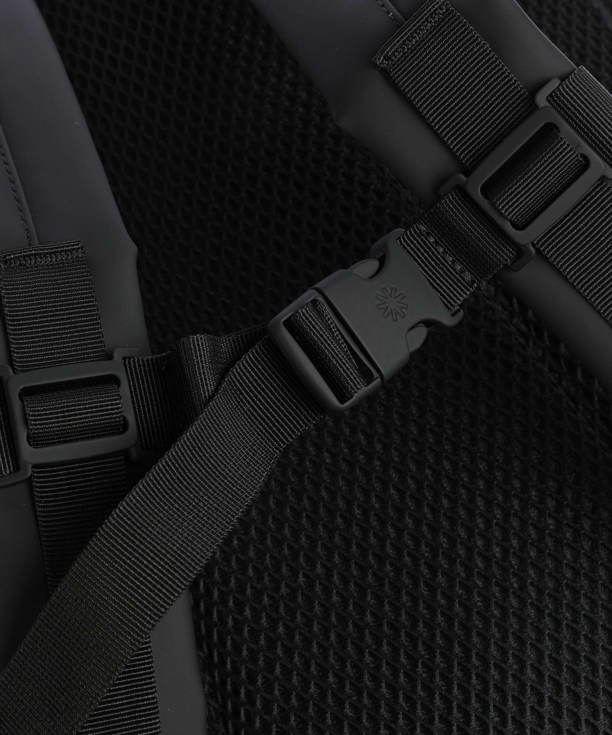 Rains Large Rolltop backpack black