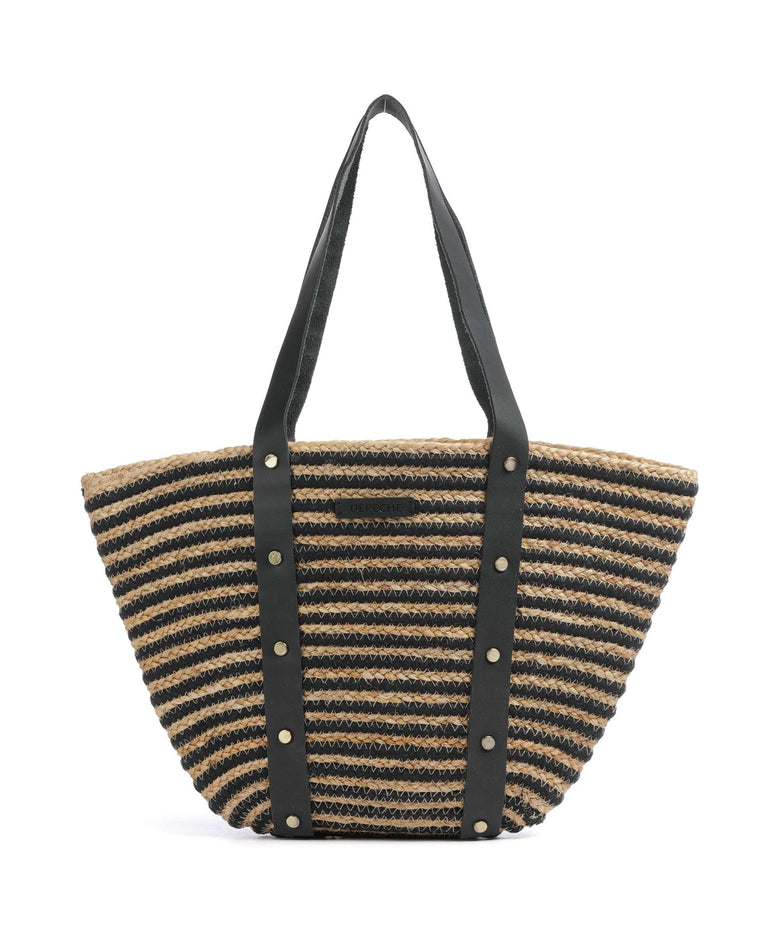 Depeche Summer Sounds Tote bag black/nature