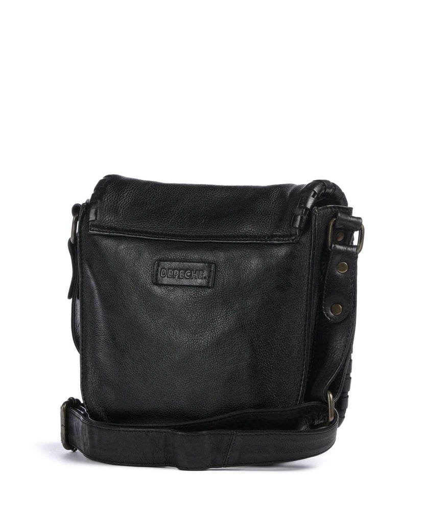 Depeche Tailors Stitch Crossbody bag black