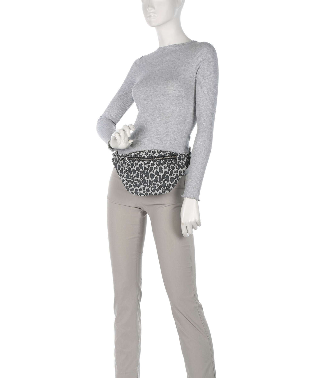 Depeche Fashion Favorites Belt bag grey leo print