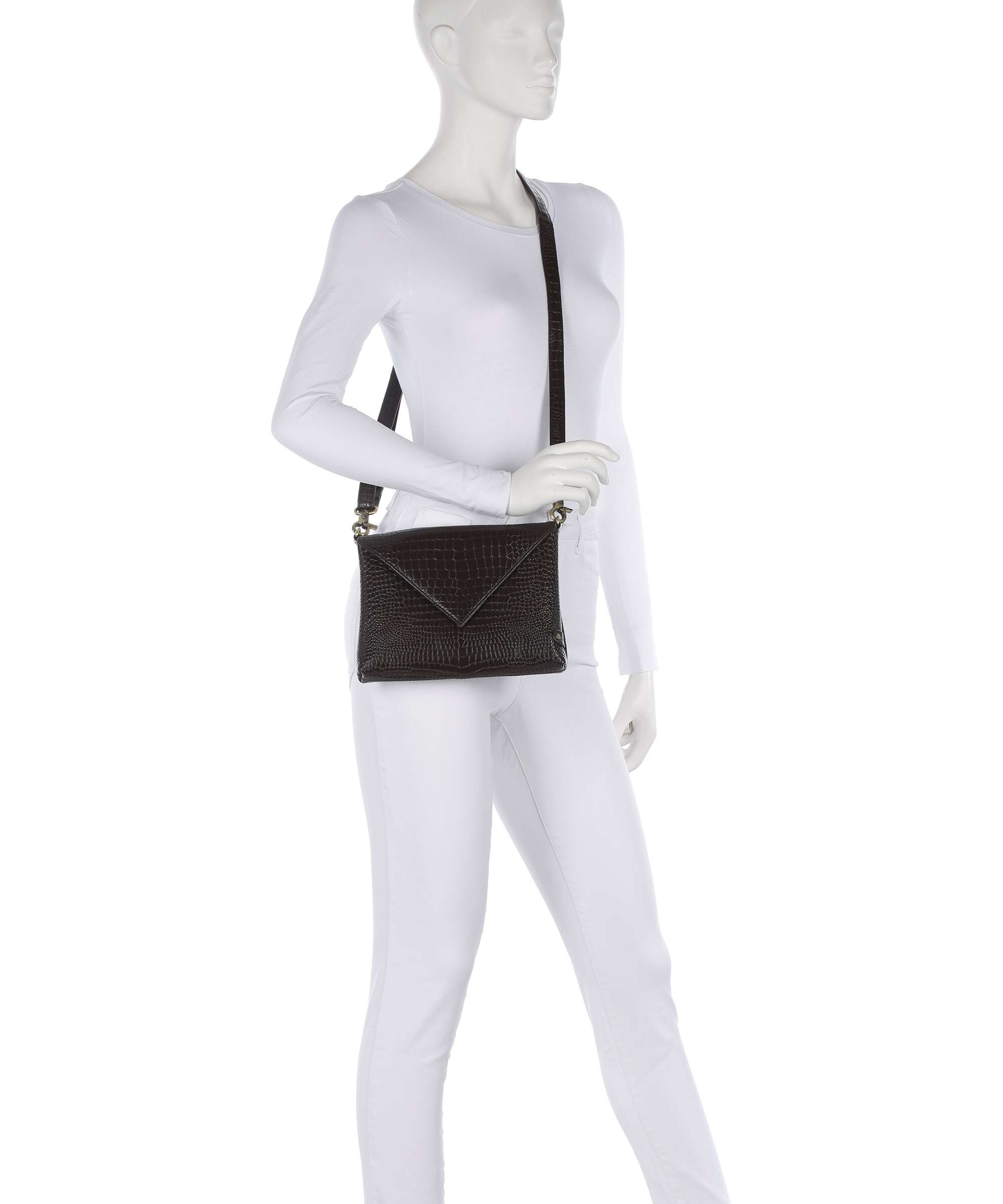 Depeche Fashion Favourites Crossbody bag brown croco