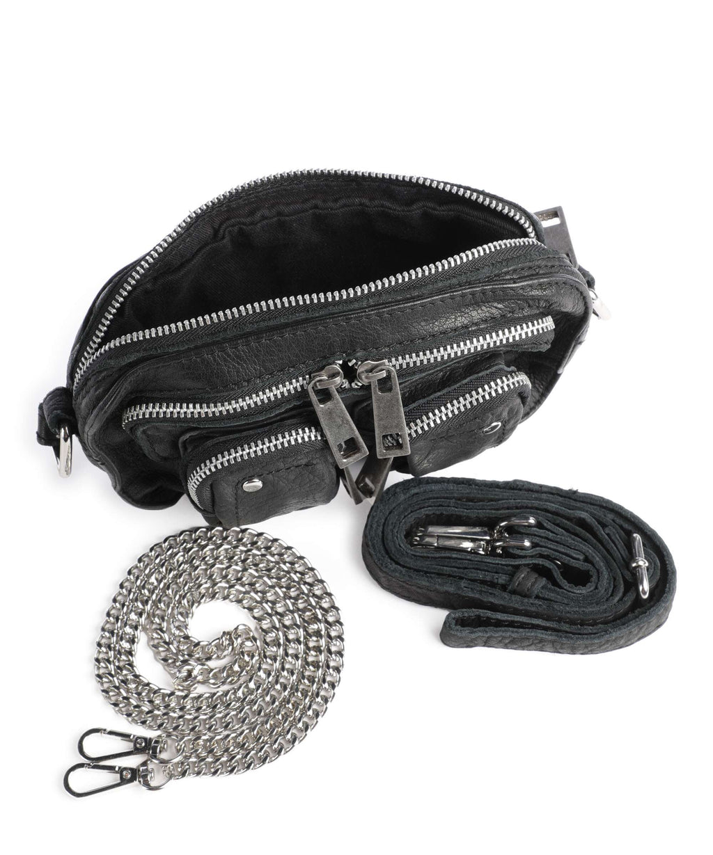 Núnoo River Washed Helena Crossbody bag black