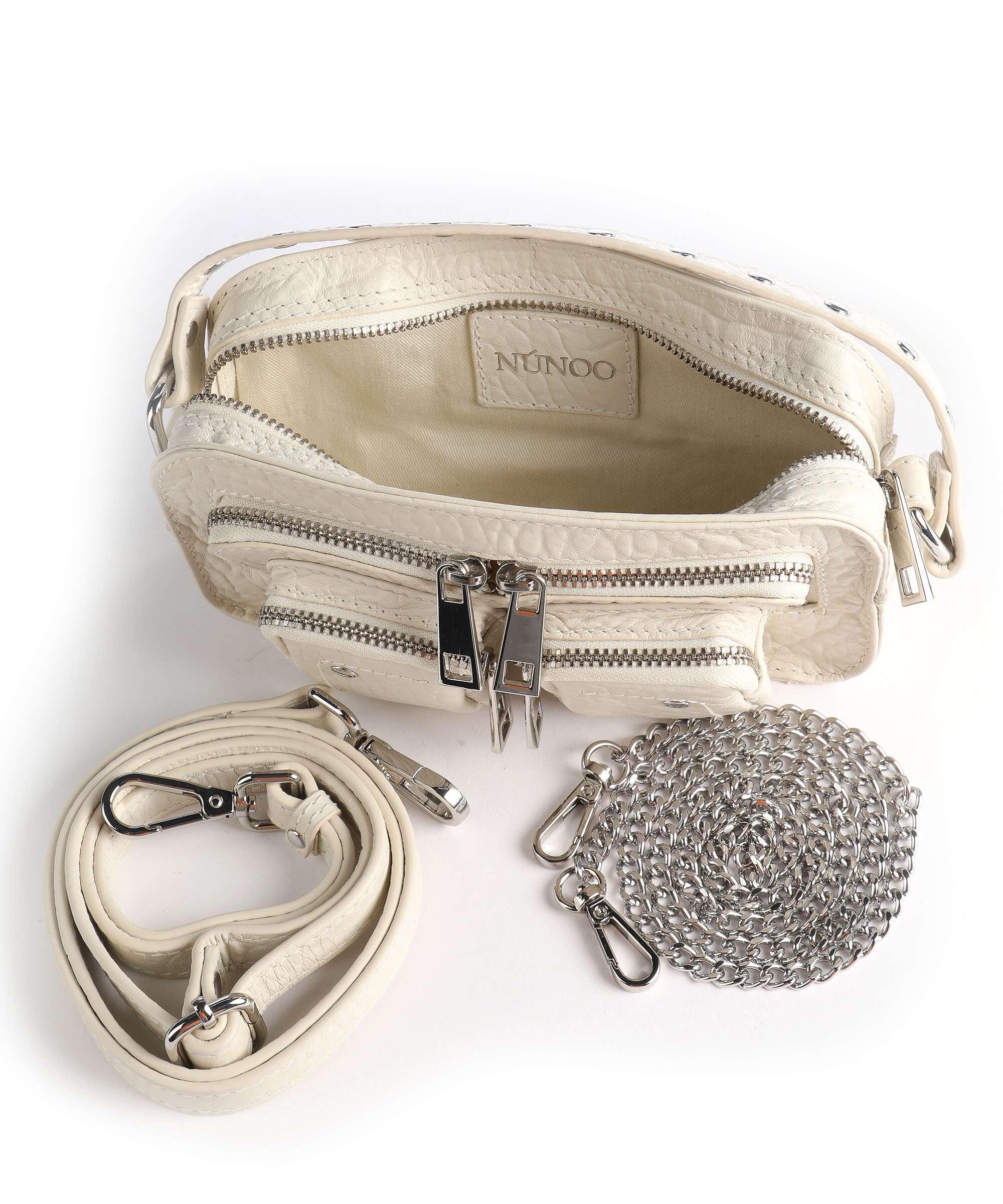 Núnoo New Zealand Helena Crossbody bag beige
