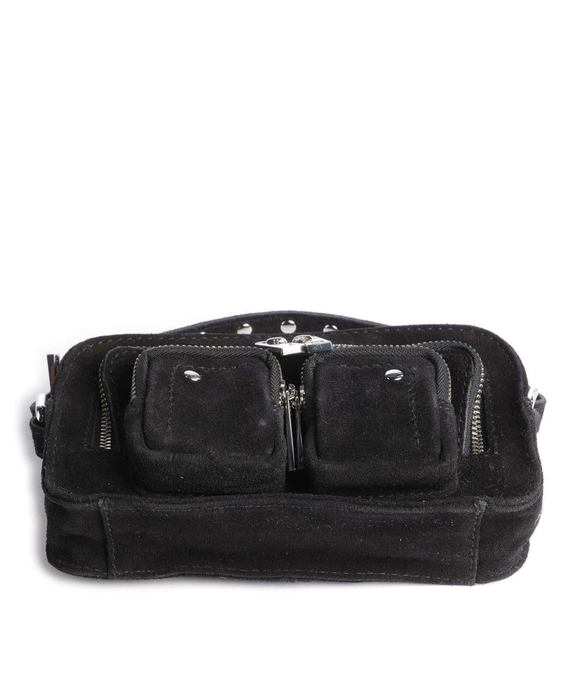 Núnoo Suede Helena Crossbody bag black