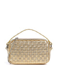 Núnoo Metallic Lyra Crossbody bag light gold