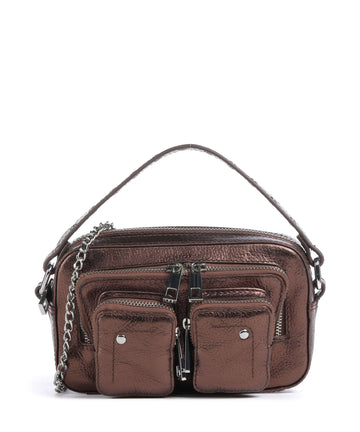 Núnoo Metallic Helena Torba preko ramena brown