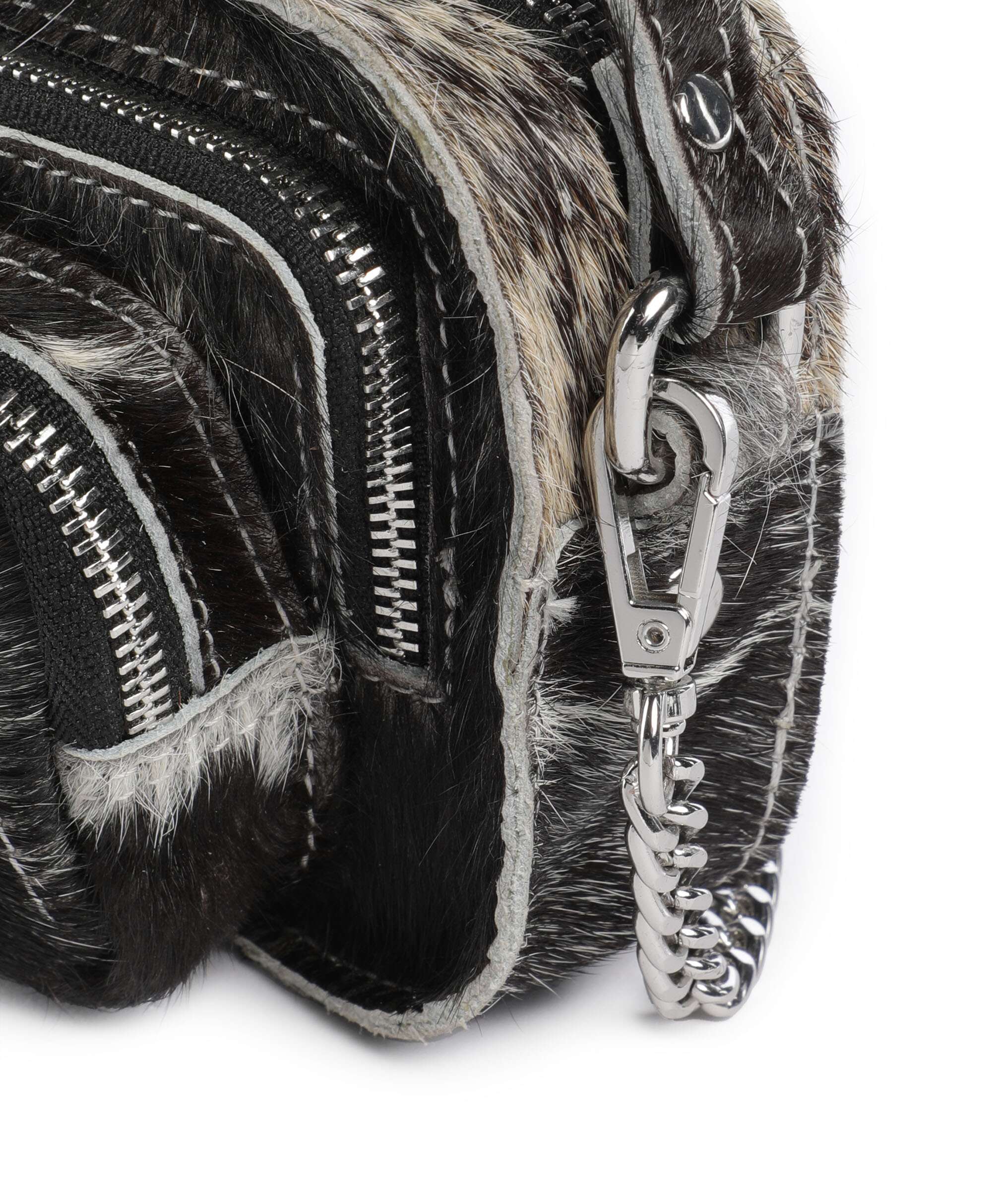 Núnoo Helena Crossbody bag black/white