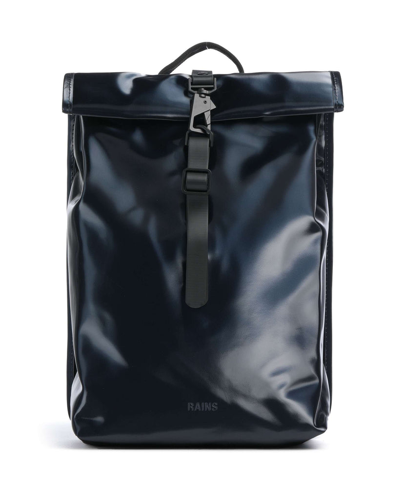 Rains Mini Rolltop backpack spill