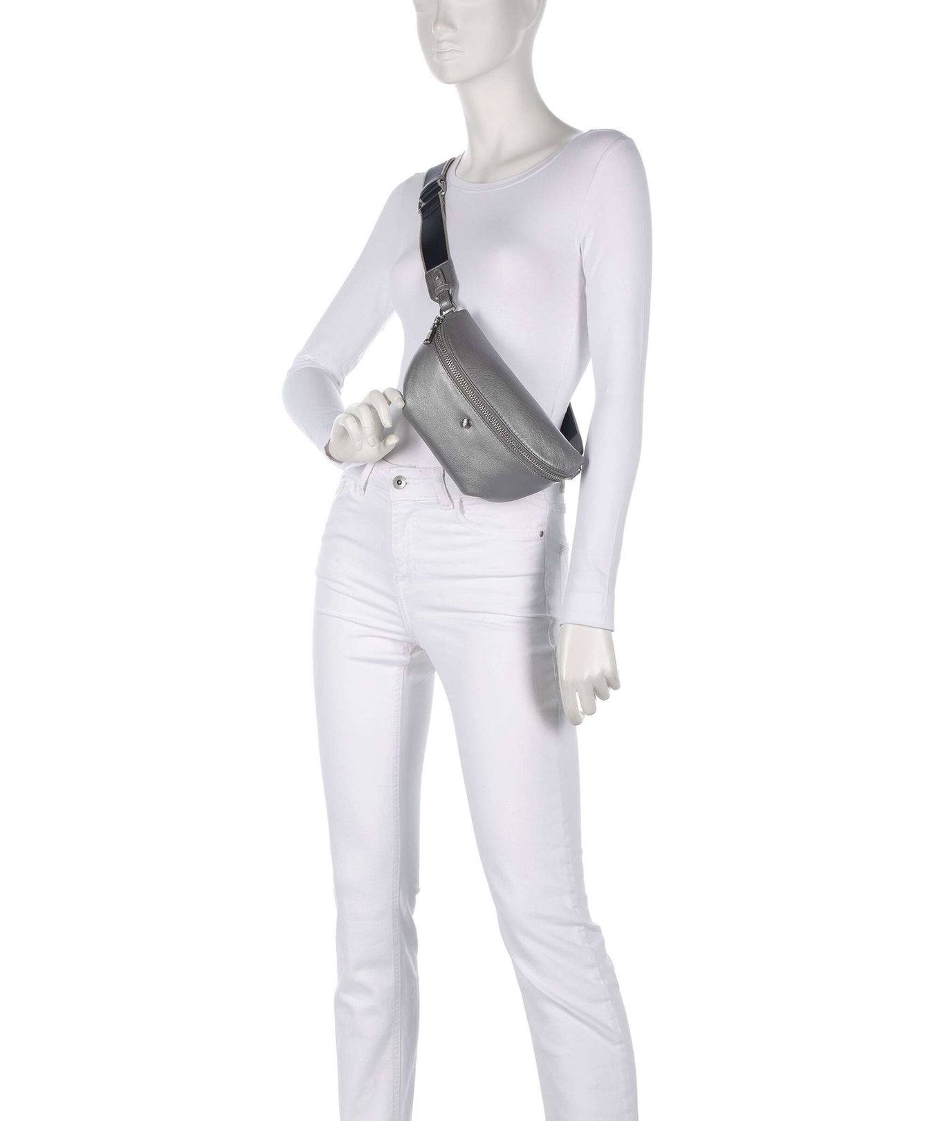 Jekyll & Hide Osaka Fanny pack metallic silver