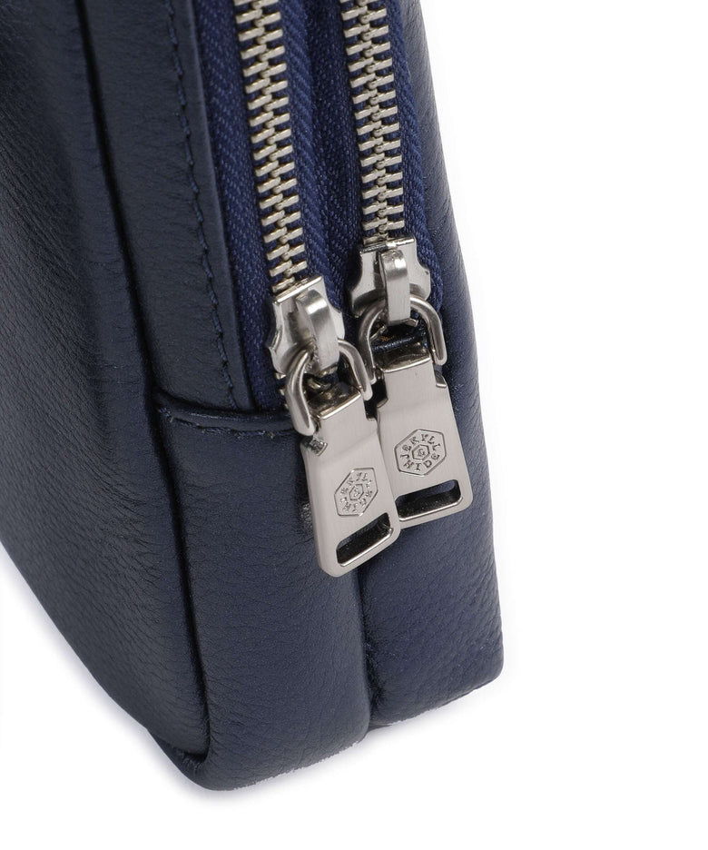 Jekyll & Hide Paris Phone bag metallic indigo