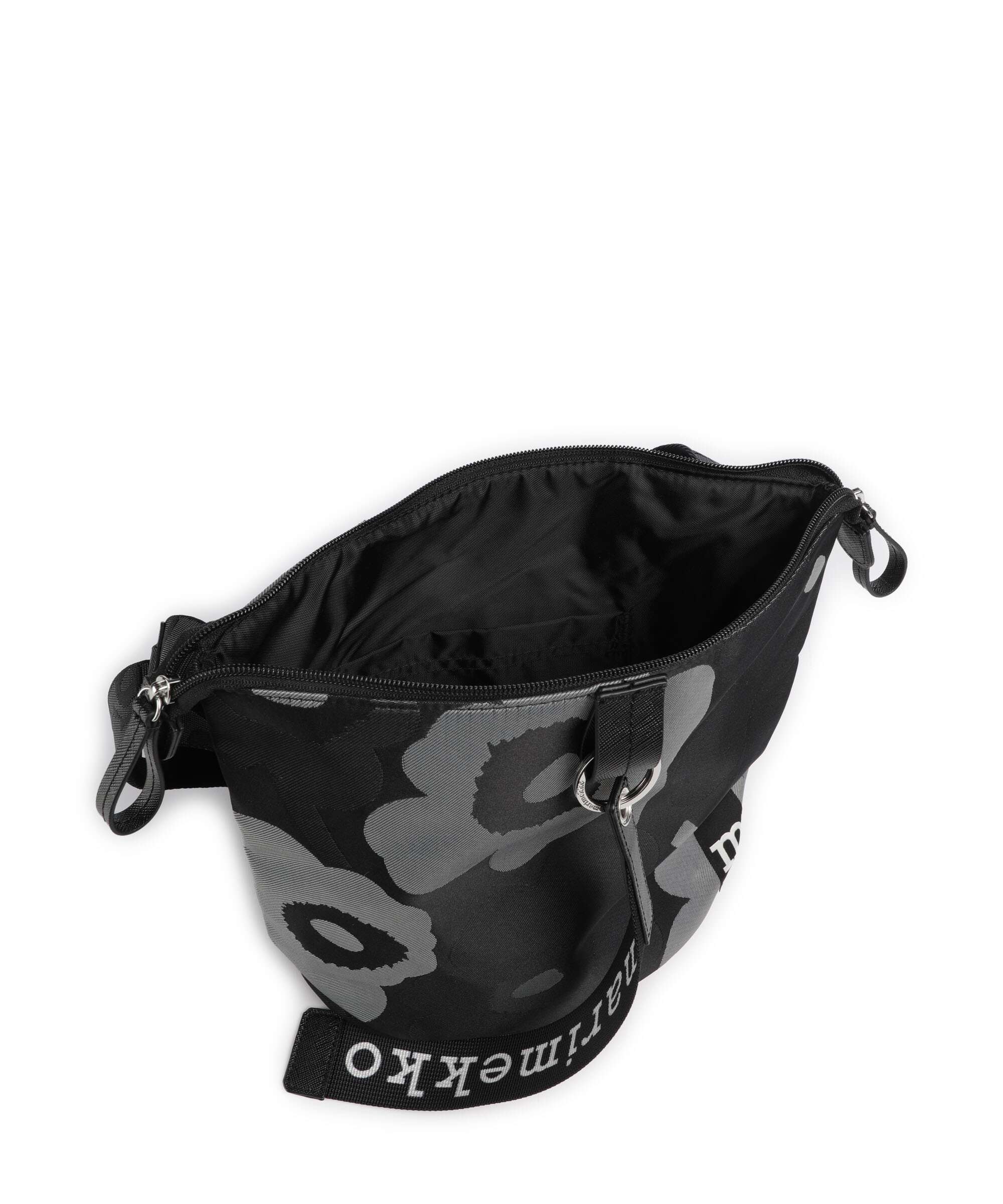 Marimekko Unikko Carry All Crossbody bag grey/dark grey/black