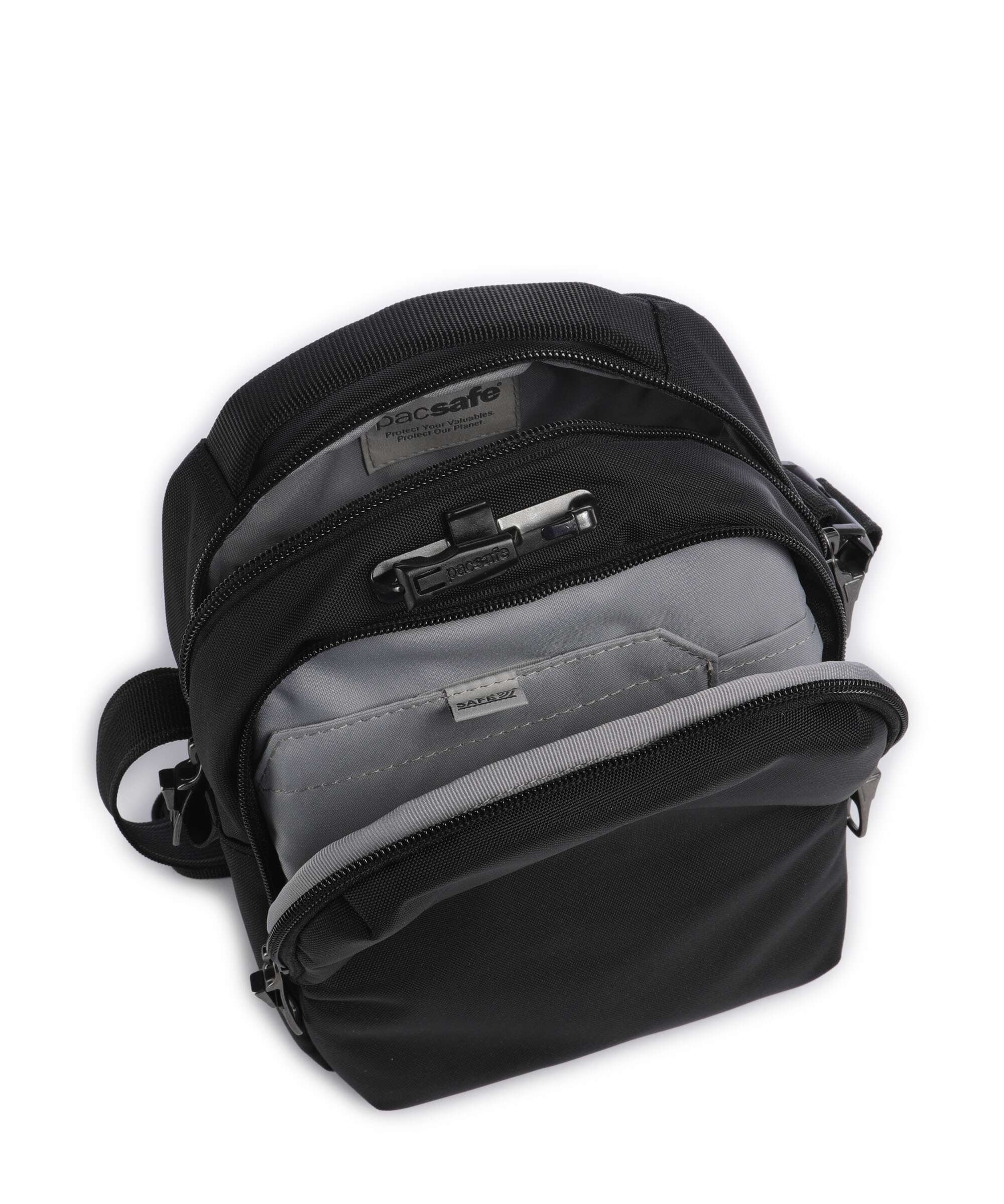 Pacsafe V Companion Crossbody bag jet black