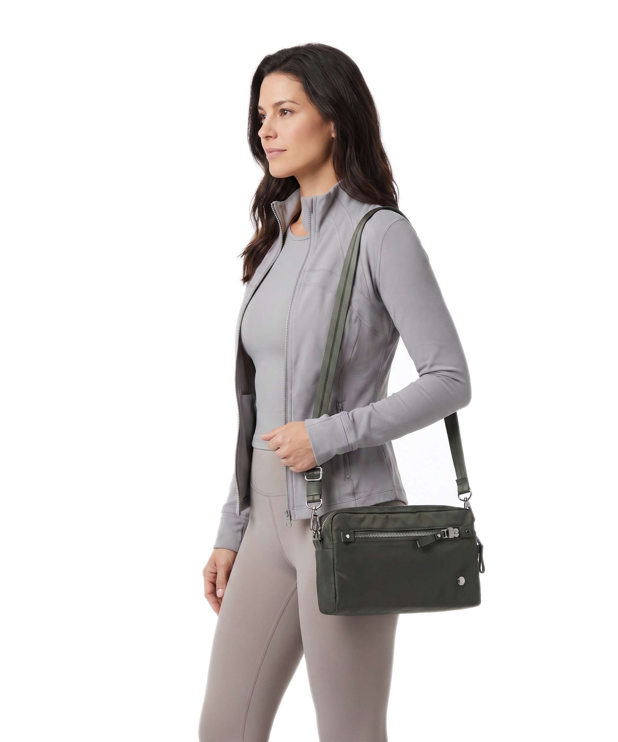 Pacsafe W 3in1 Crossbody bag olive