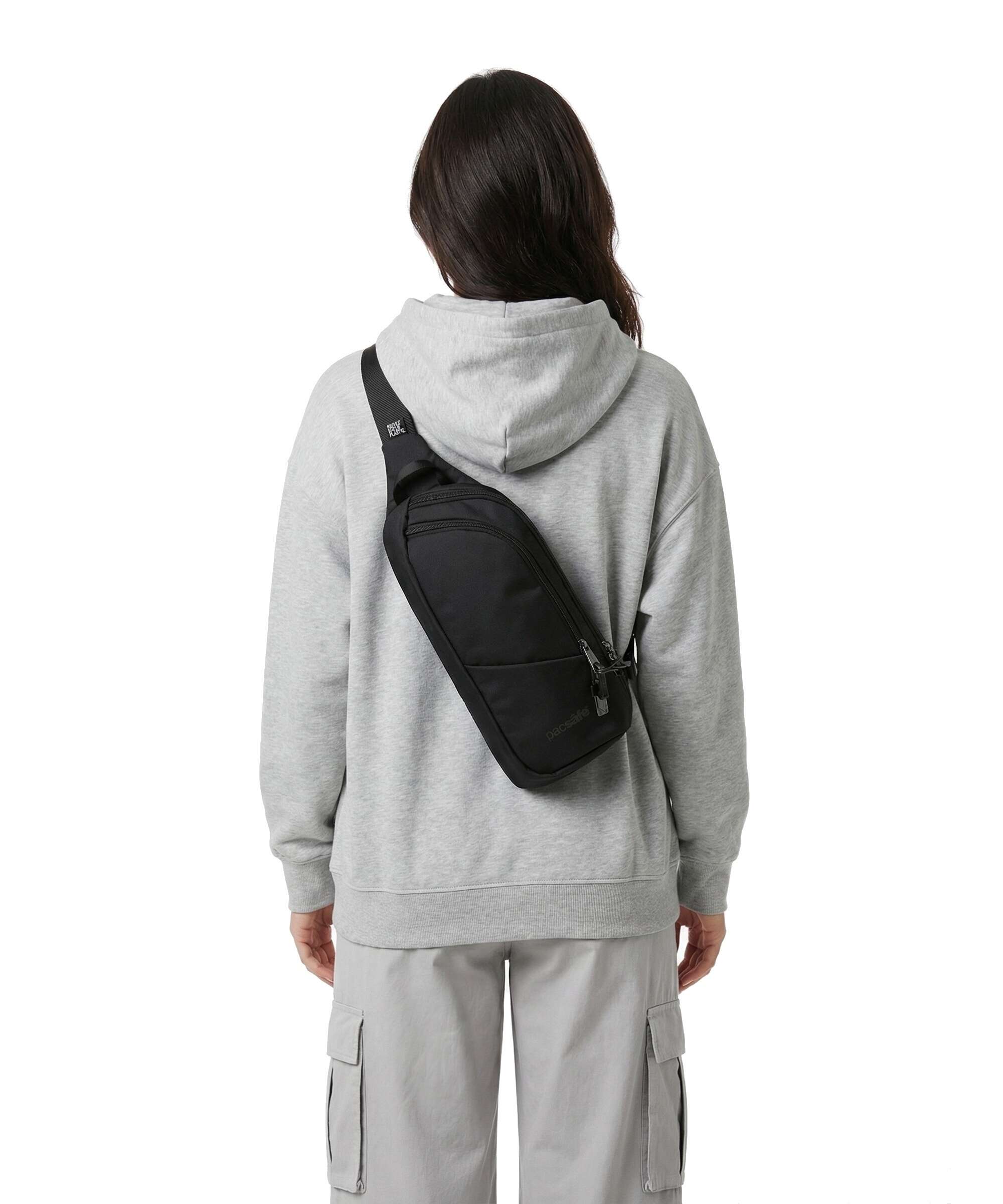 Pacsafe Vibe 150 Sling bag jet black