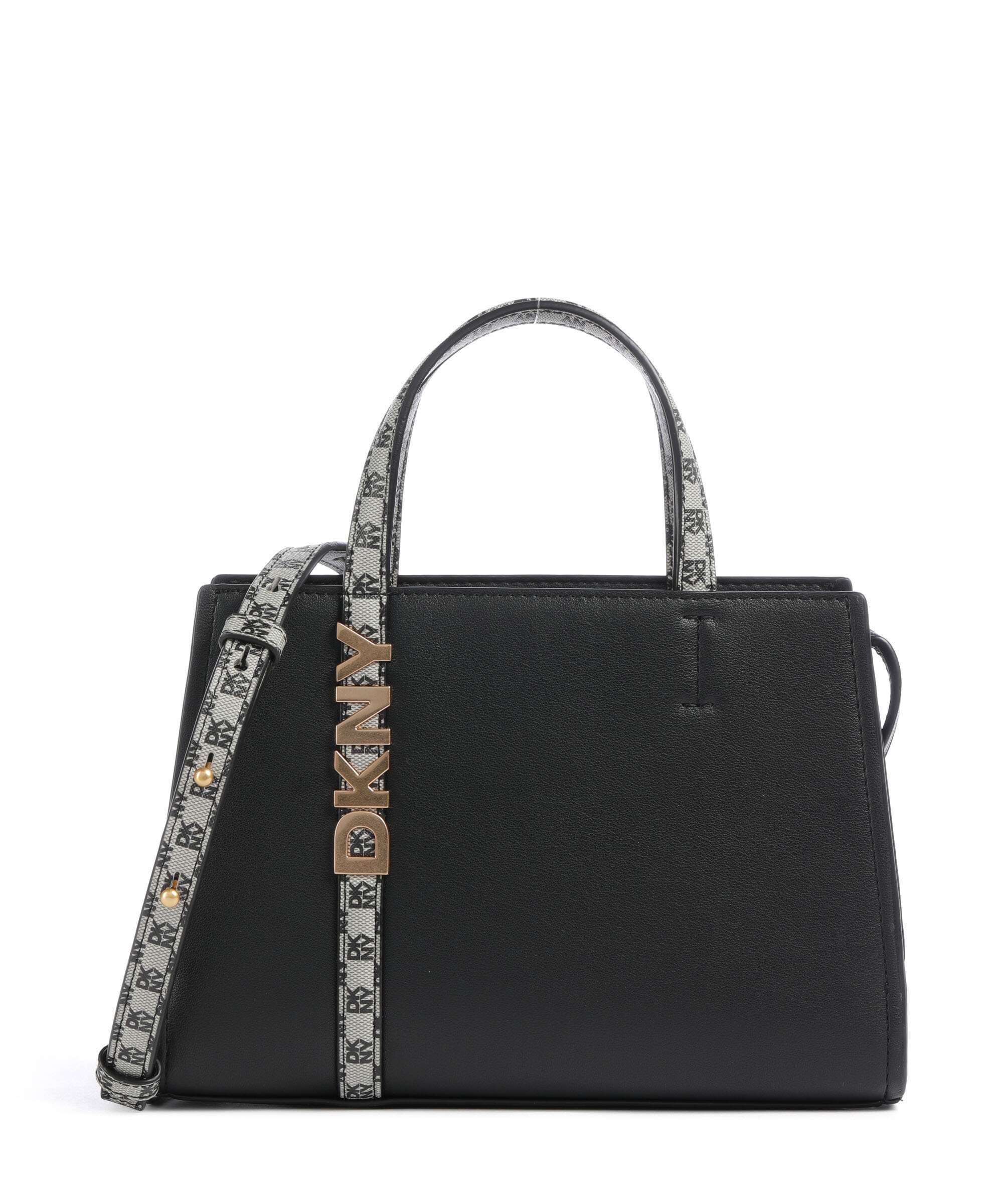 DKNY Avril Small Handbag black/gold