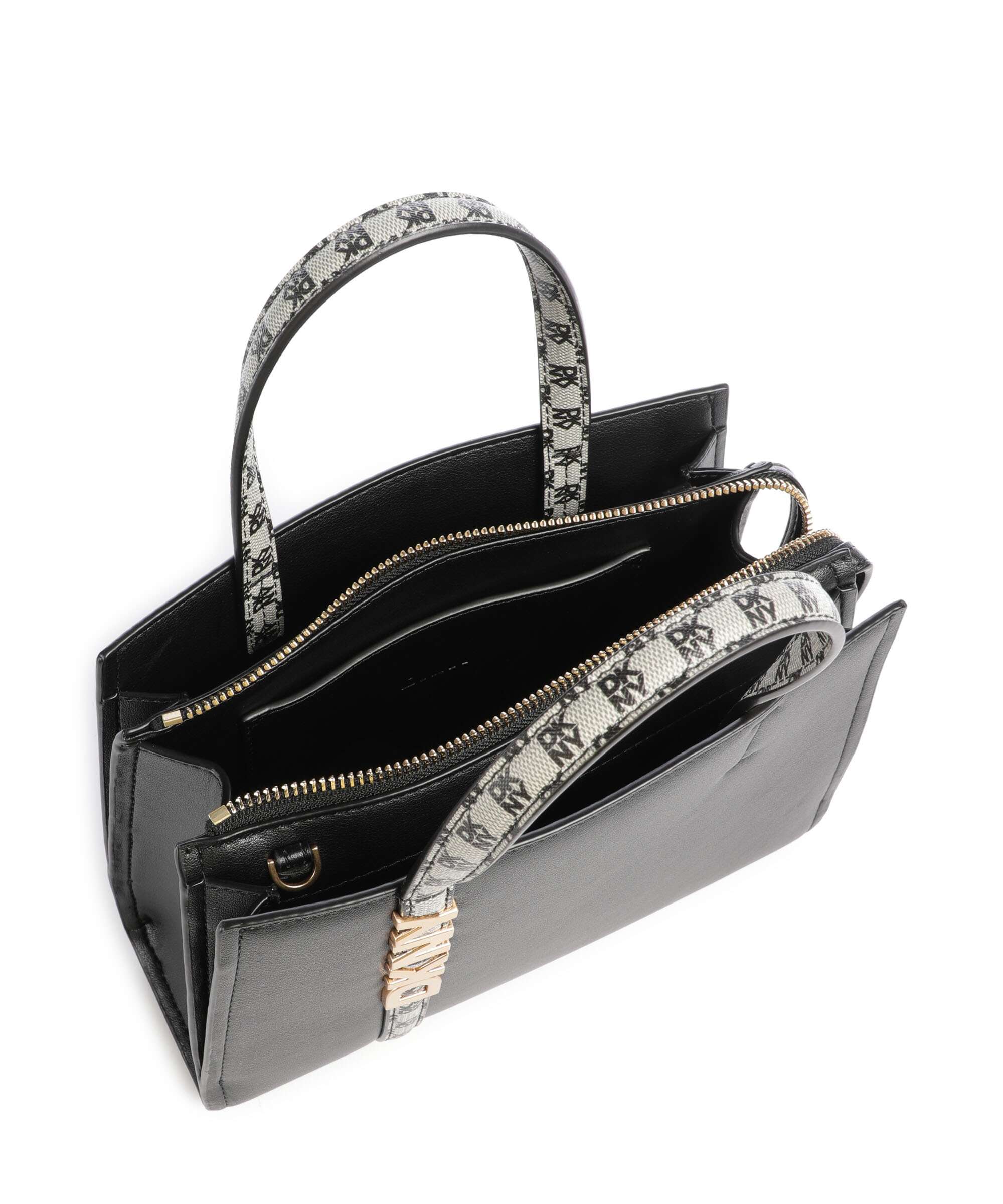 DKNY Avril Small Handbag black/gold