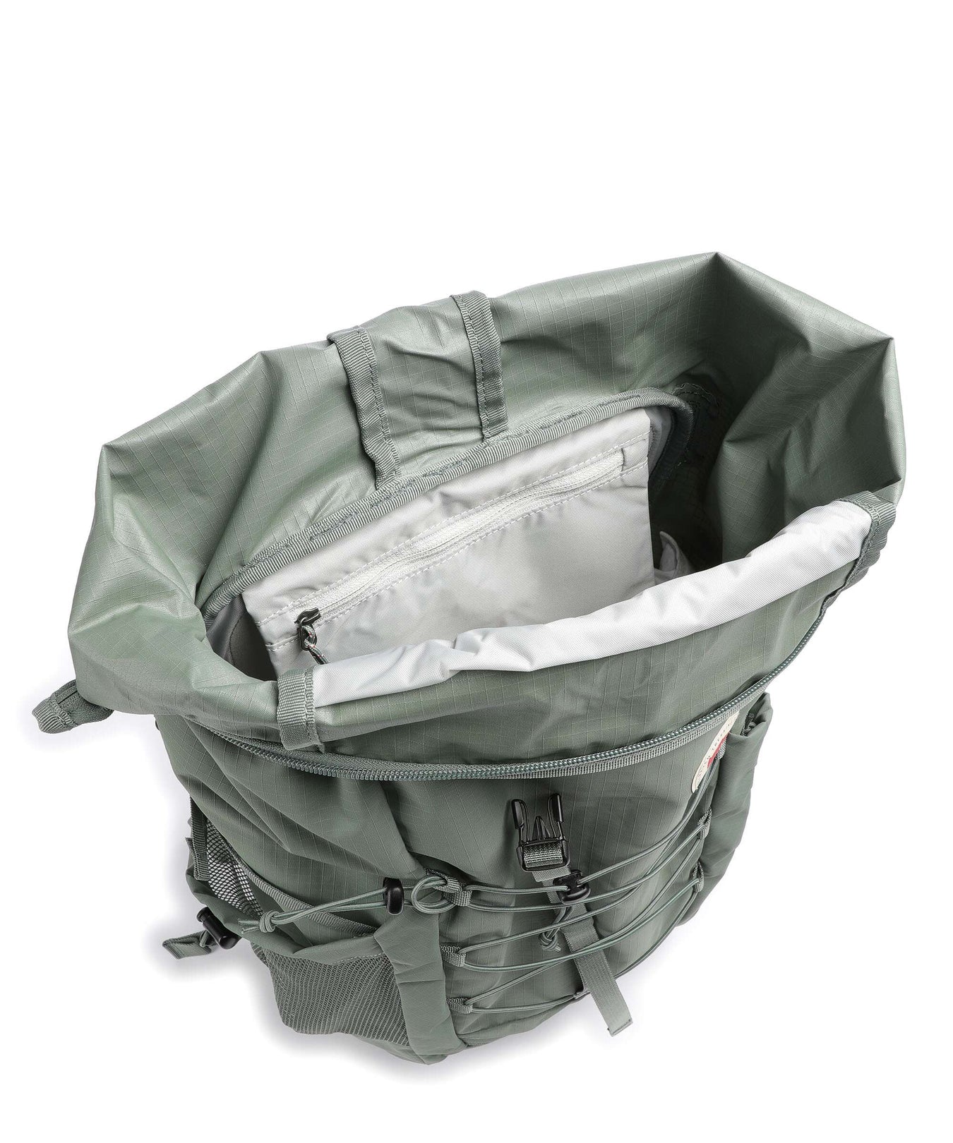 Fjällräven Abisko Hike Foldsack Hiking backpack patina green