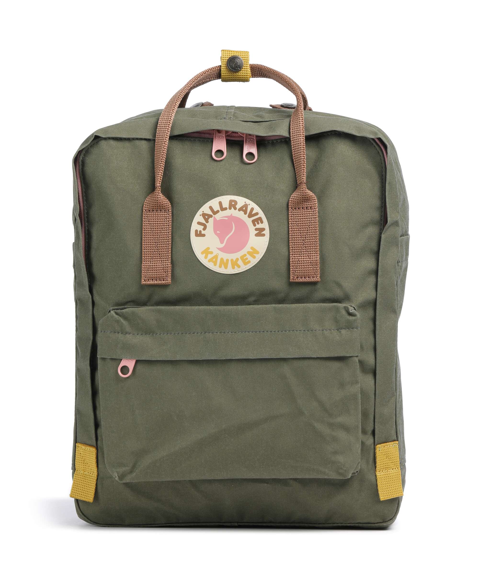 Fjällräven Kånken Koncept Backpack green khaki dust