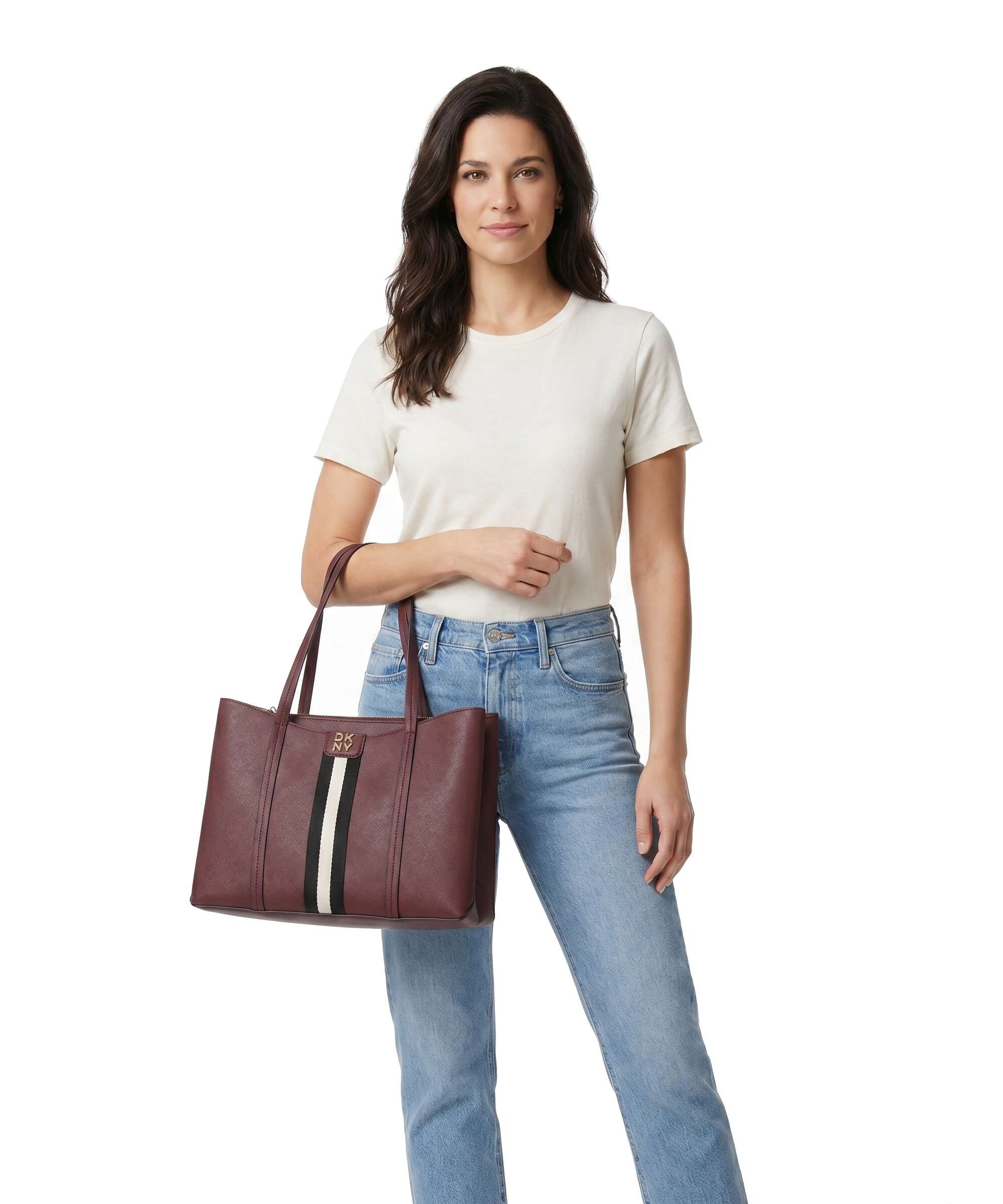 DKNY Nuri Tote bag aged wine