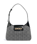 DKNY Avril Torba preko ramena black logo/black