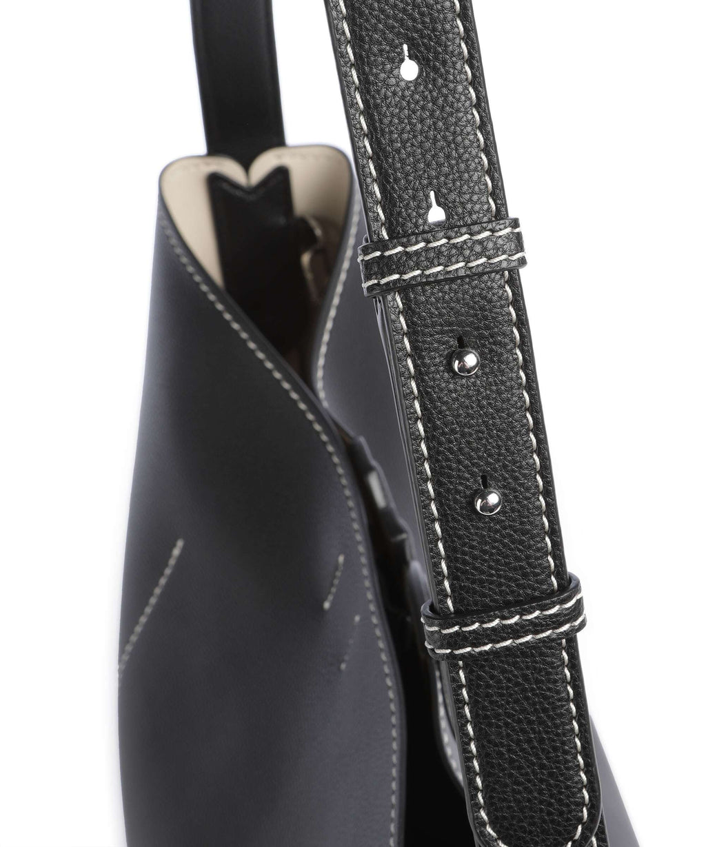 DKNY Nicole Hobo bag black/light taupe