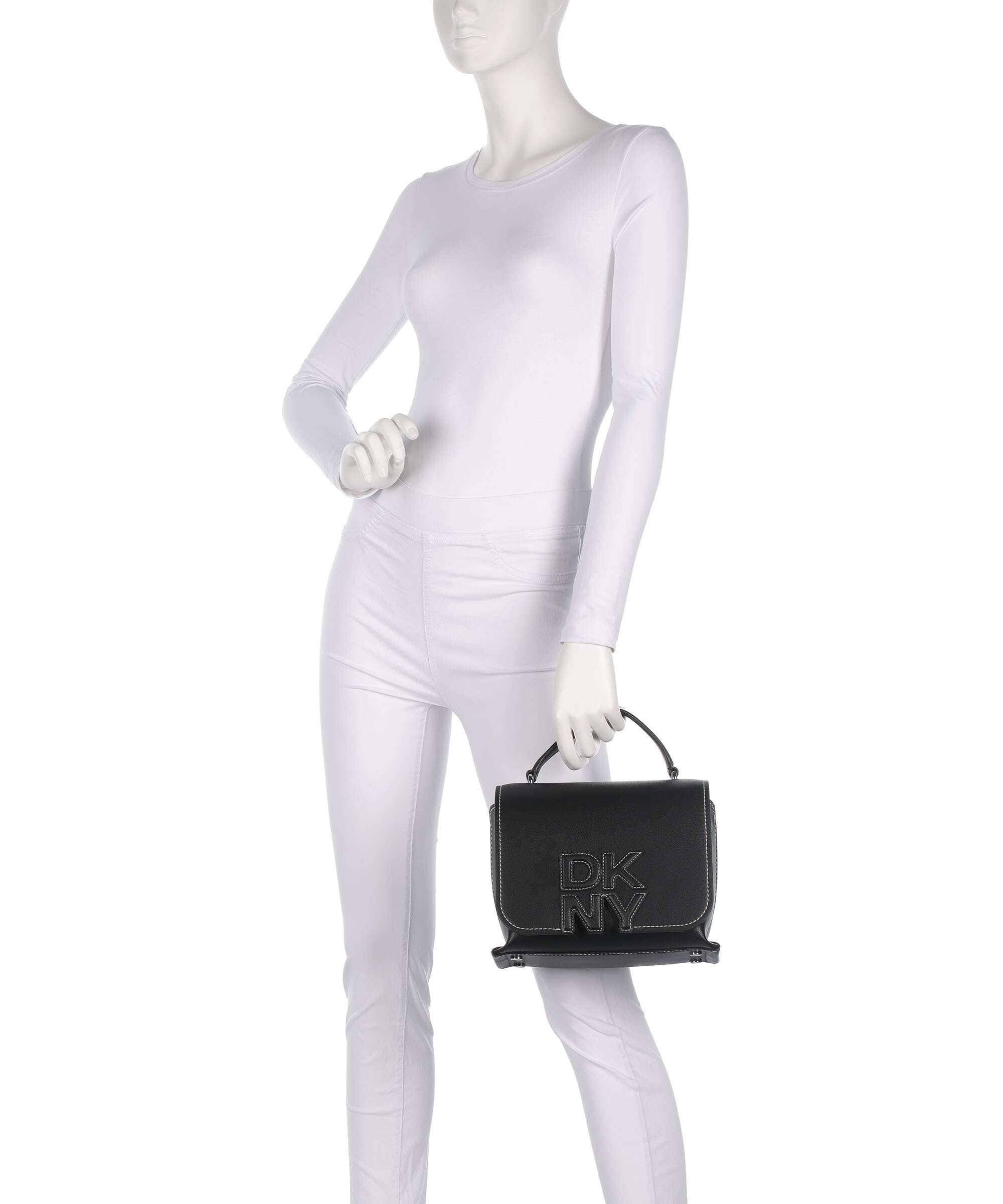DKNY Nicole Handbag black/light taupe