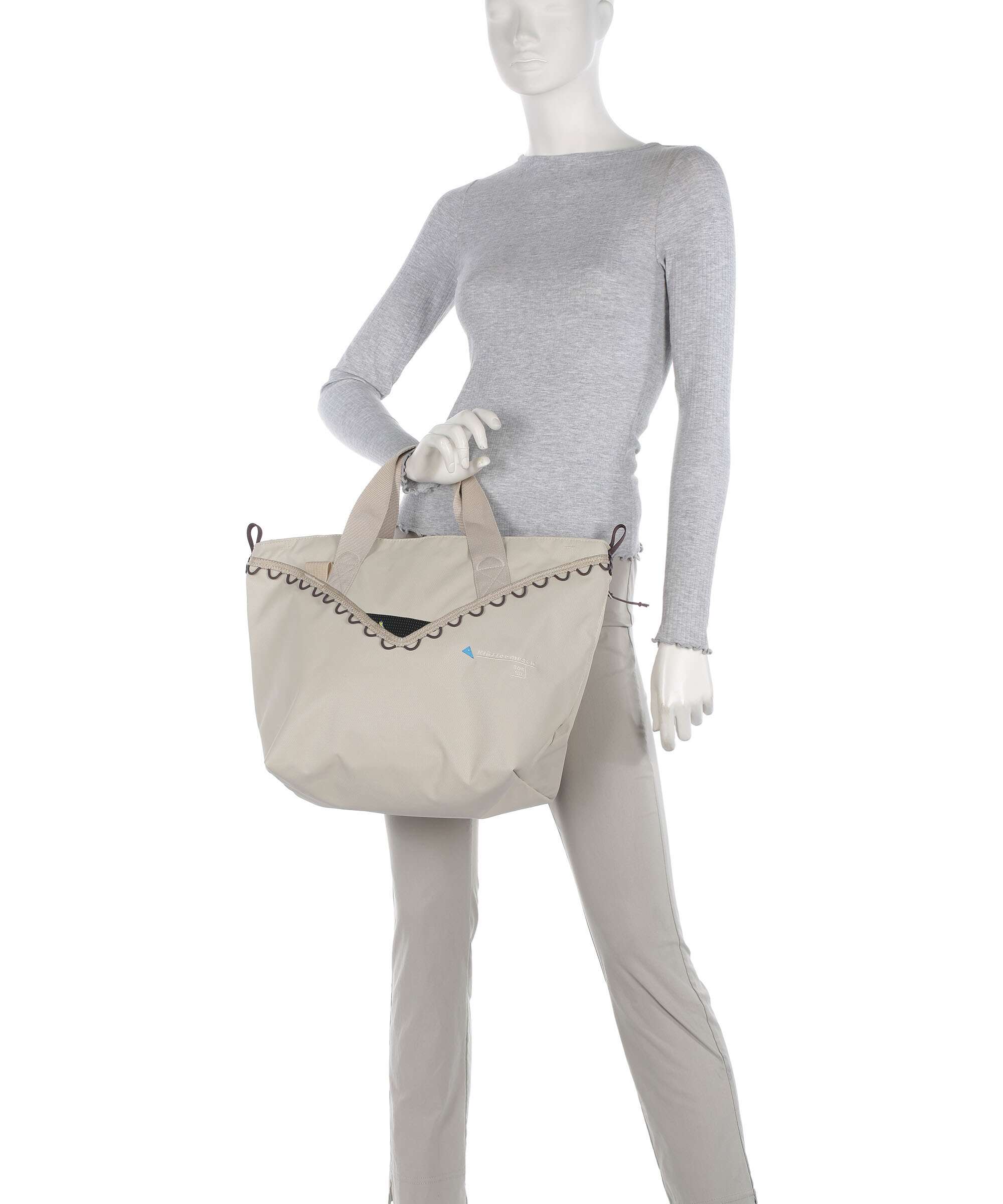 Klättermusen Bor 13 Tote bag silver/creme
