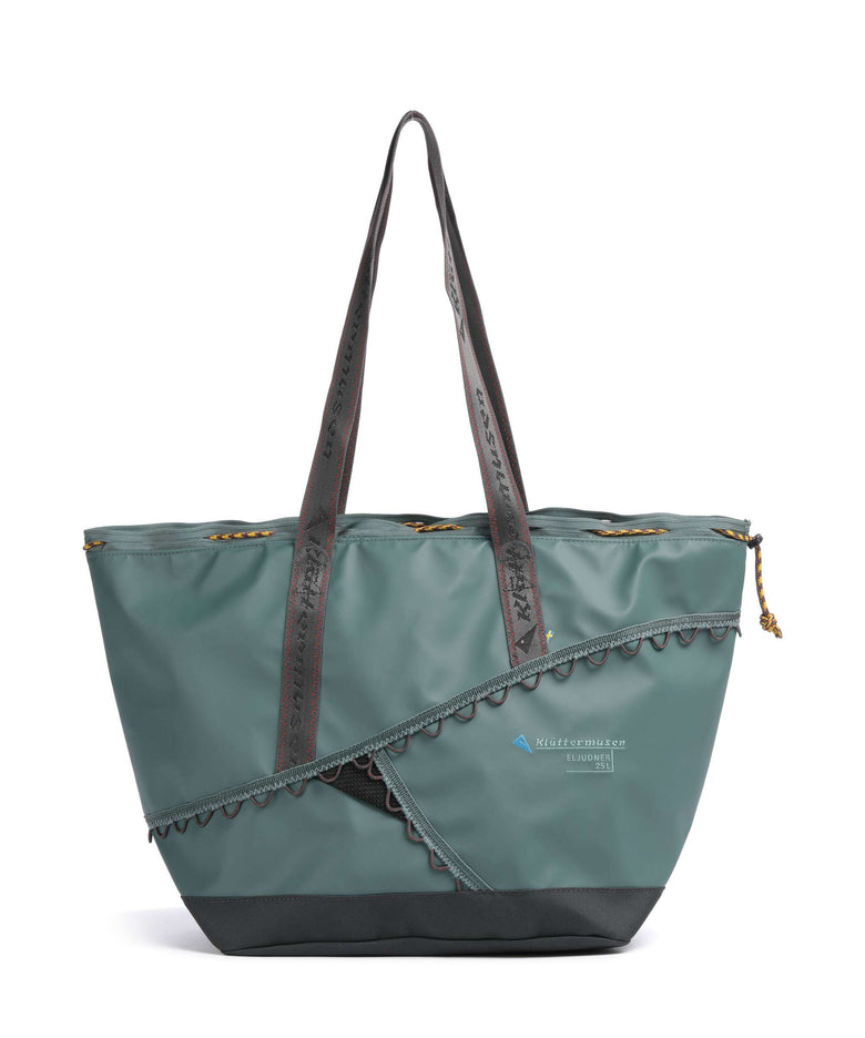 Klättermusen Eljudner 25 Tote bag silver pine