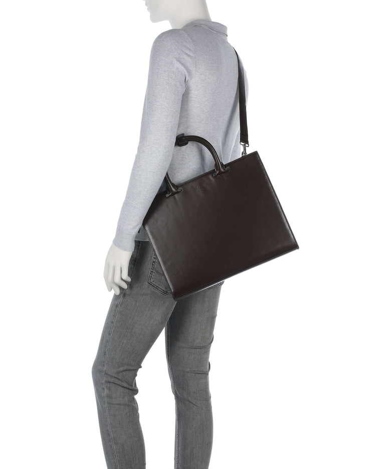 Tiger of Sweden Valise S Briefcase dark brown