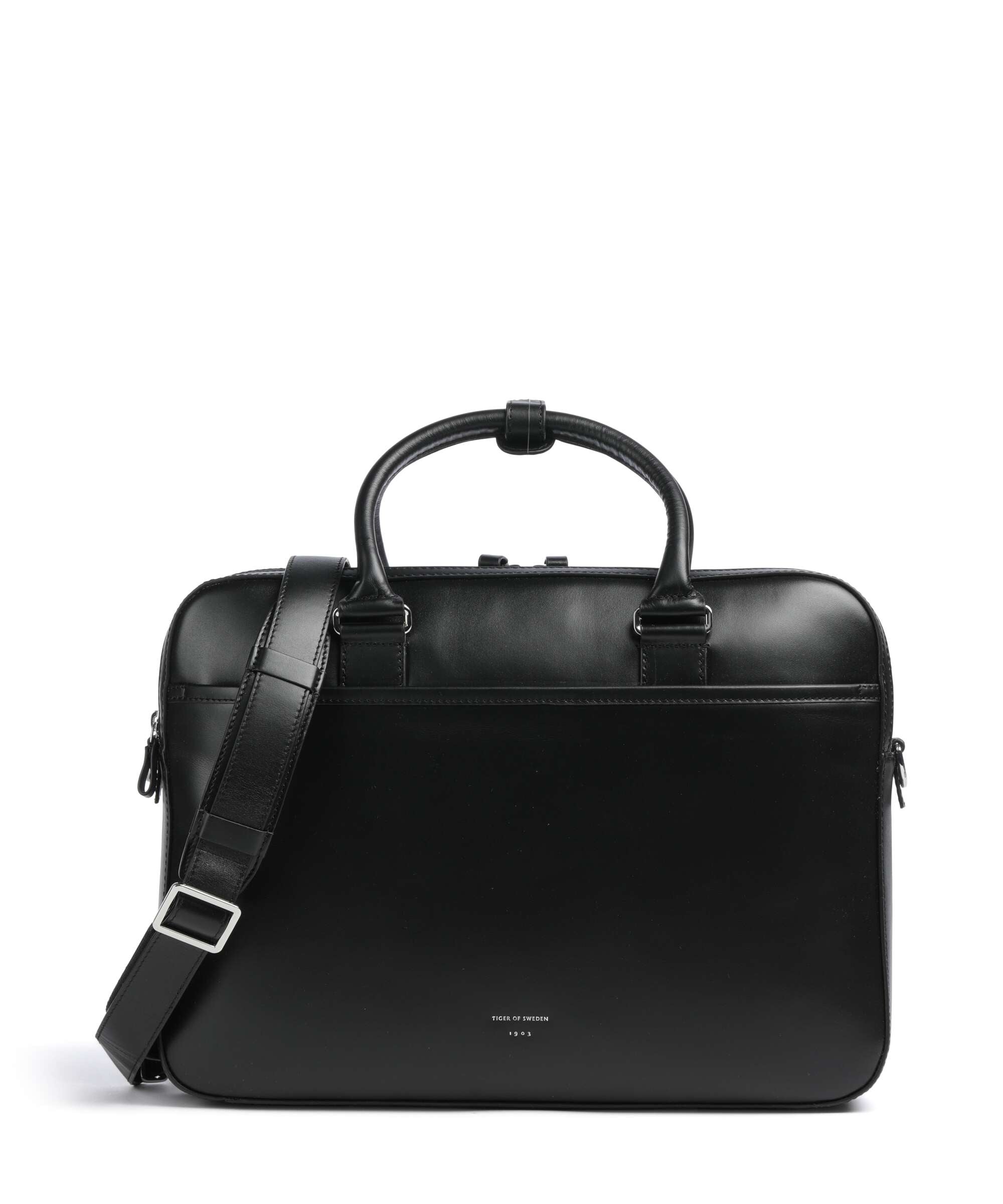 Tiger of Sweden Burin Briefcase black