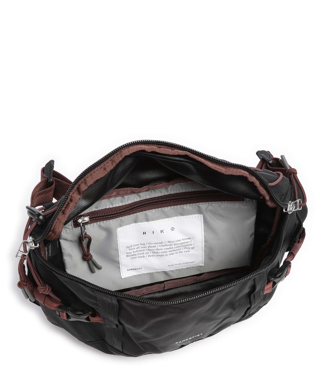 Sandqvist Hike Allterrain Fanny pack black