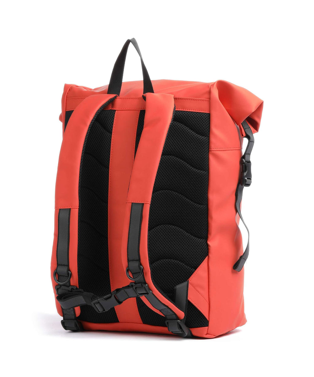 Sandqvist Stream Konrad Rolltop backpack orange
