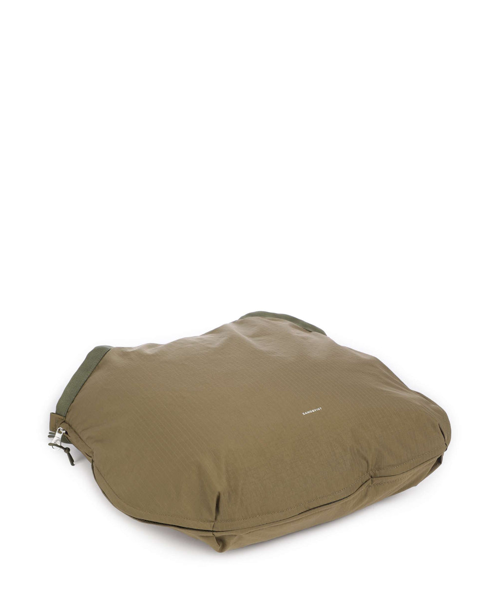 Sandqvist Grid Handbag olive