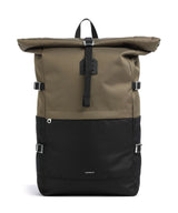 Sandqvist Icon L Rolltop ruksak multi olive