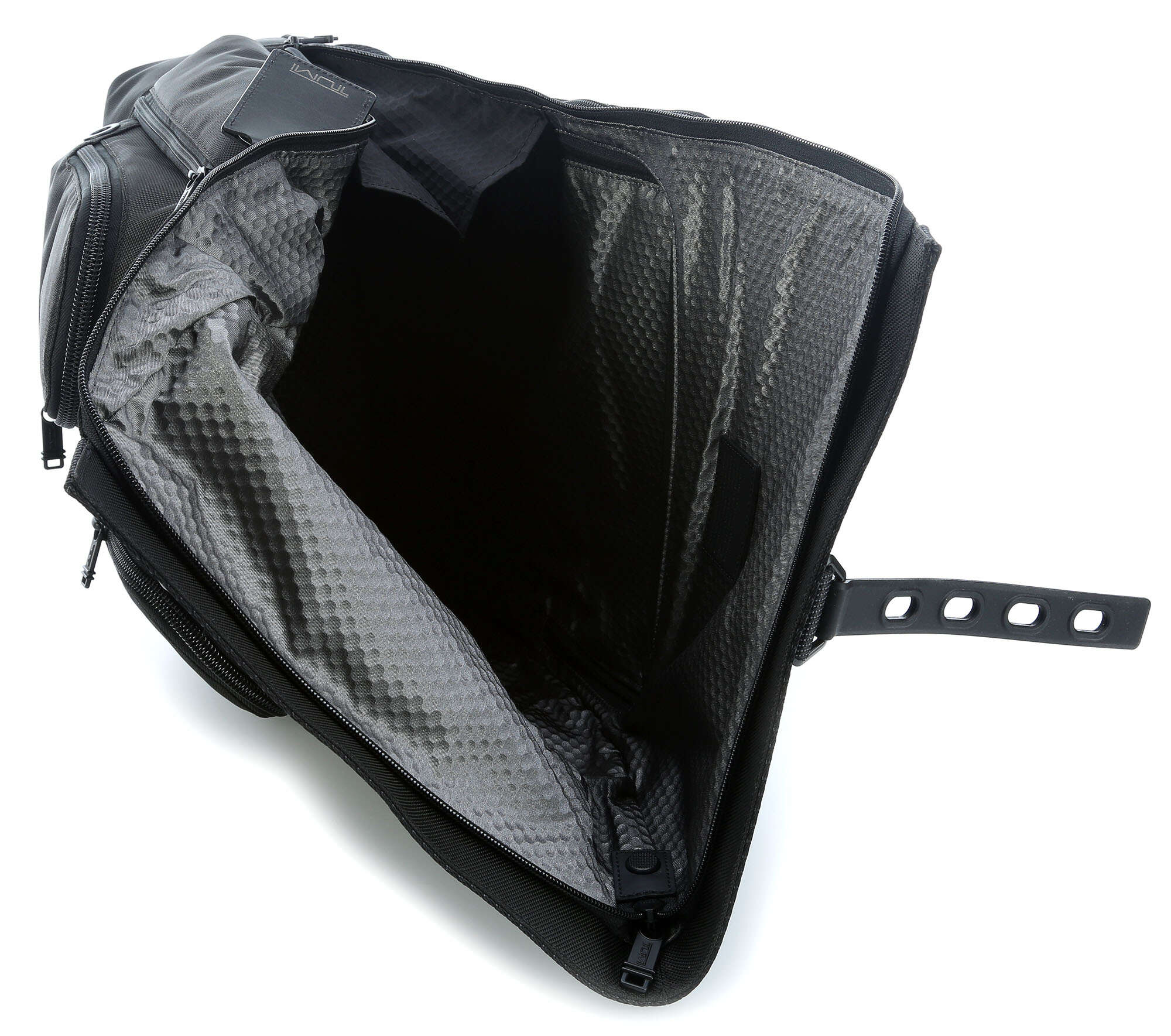tumi Alpha Bravo London Rolltop backpack black