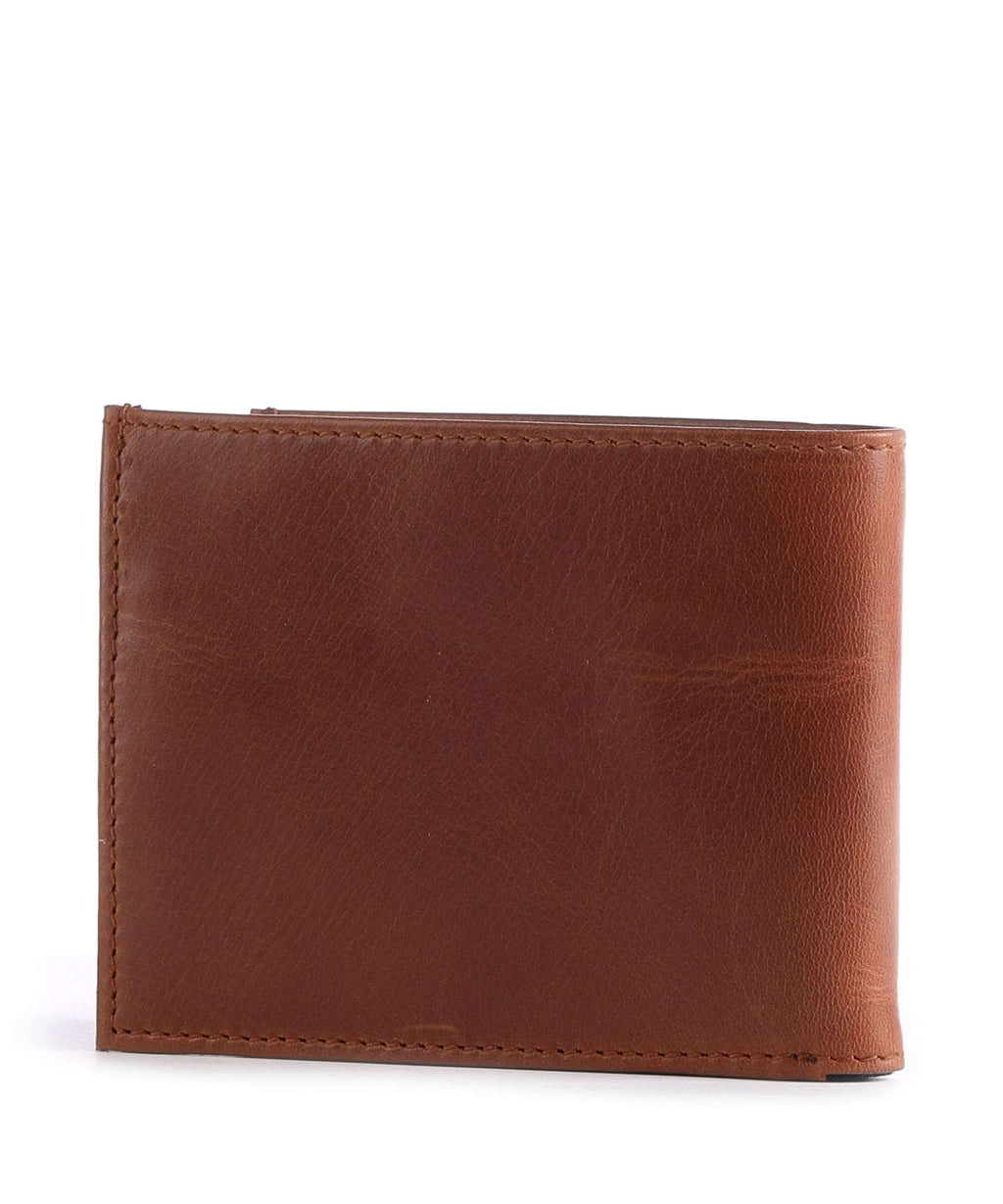 Buckle & Seam Bill Wallet cognac