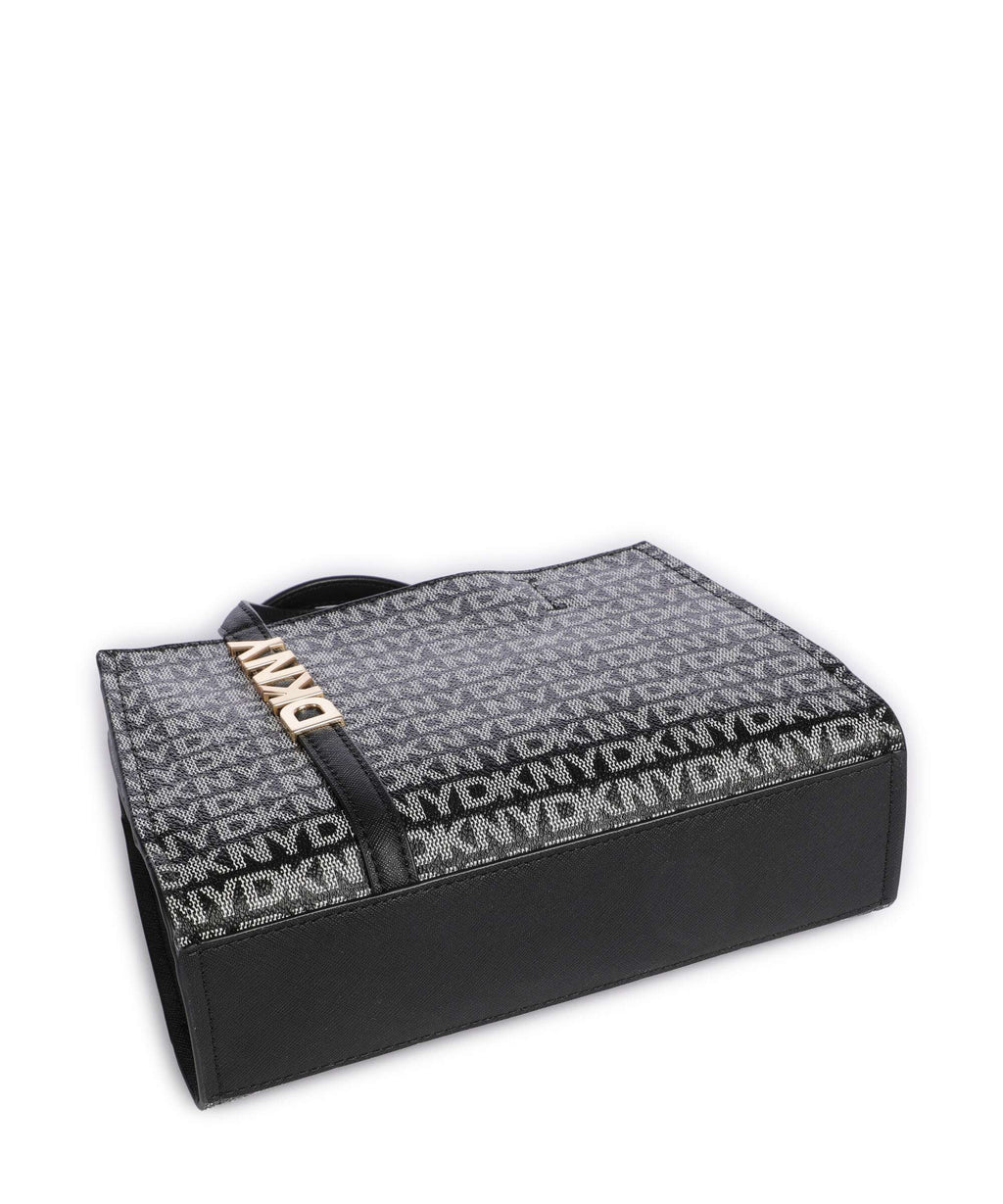 DKNY Avril Handbag black logo