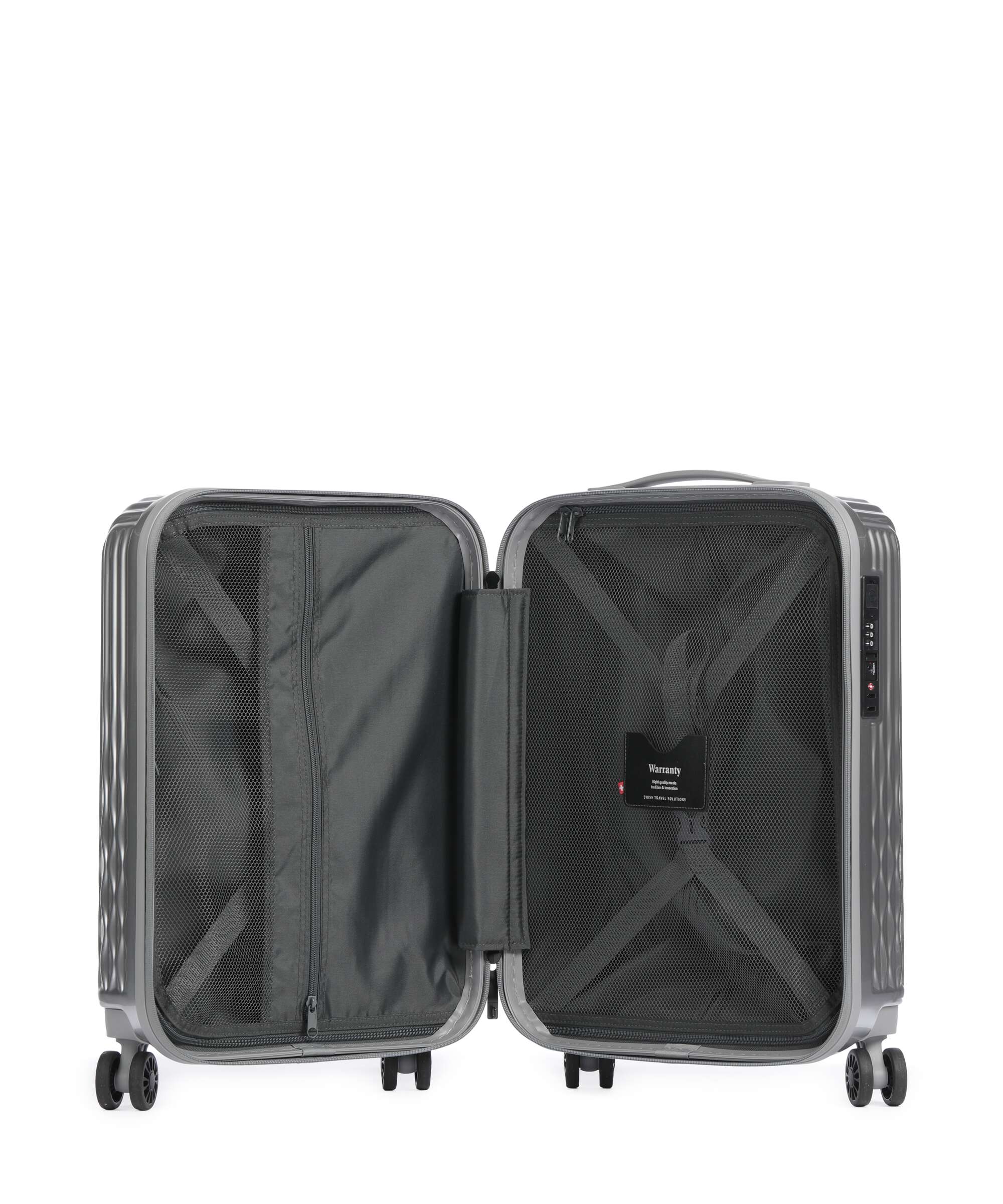 Pack Easy Flow Spinner (4 wheels) silver