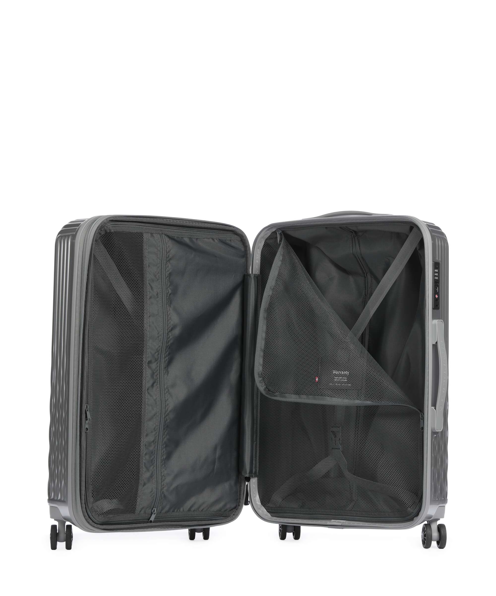 Pack Easy Flow Spinner (4 wheels) silver