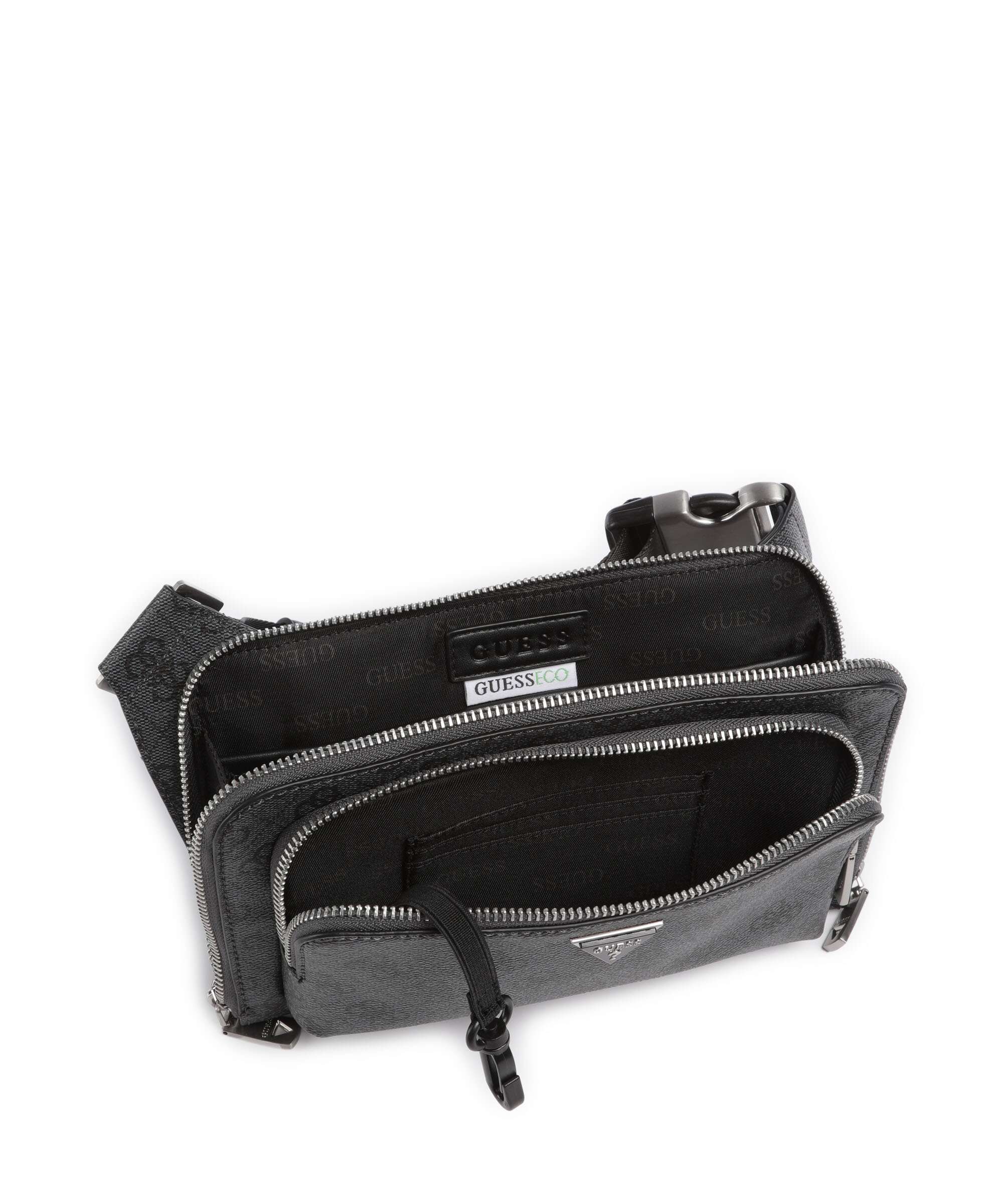 Guess Milano 4G Eco Belt bag black