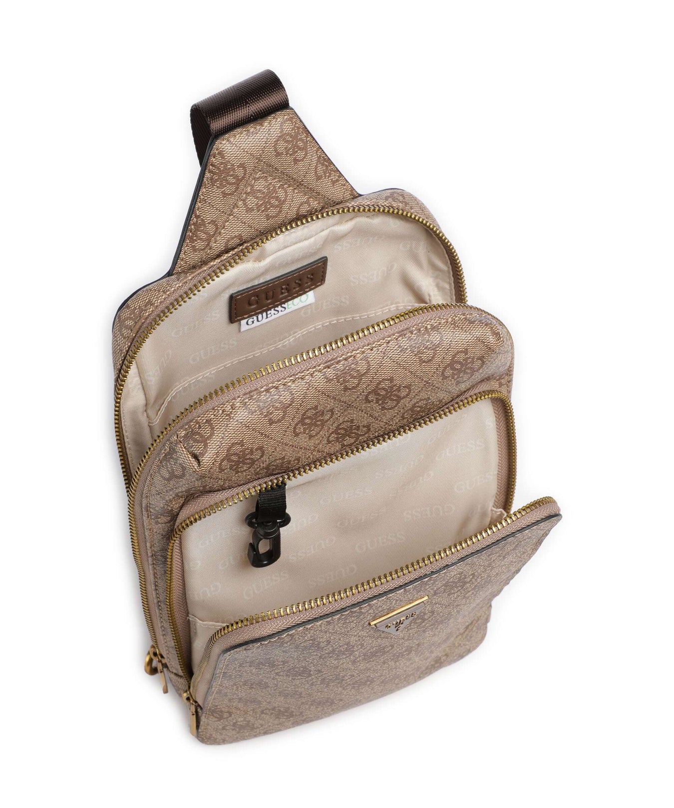 Guess Milano Sling bag beige/brown