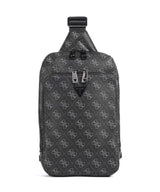 Guess Milano Torba za praćku dark black