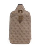 Guess Milano Torba za praćku beige/brown/blue