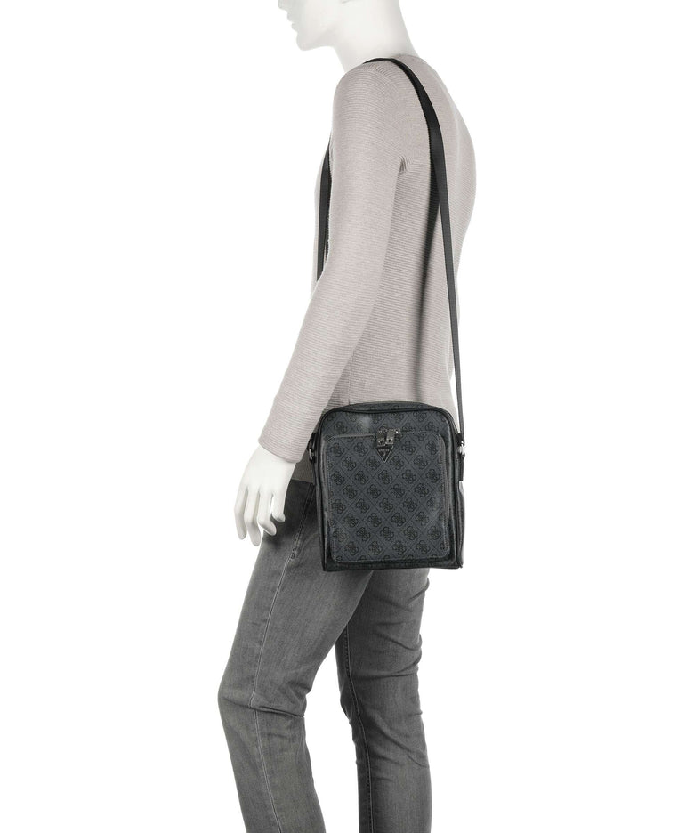 Guess Milano Eco Crossbody bag black