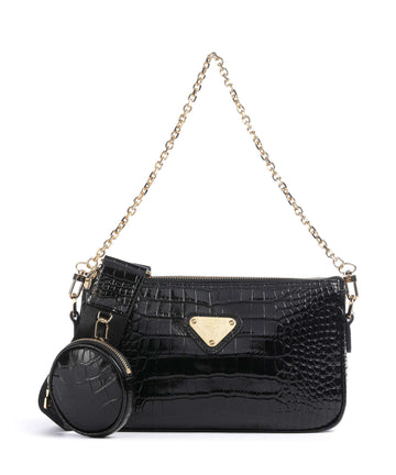 Maison Mollerus Croco Zell Torba preko ramena classic schwarz
