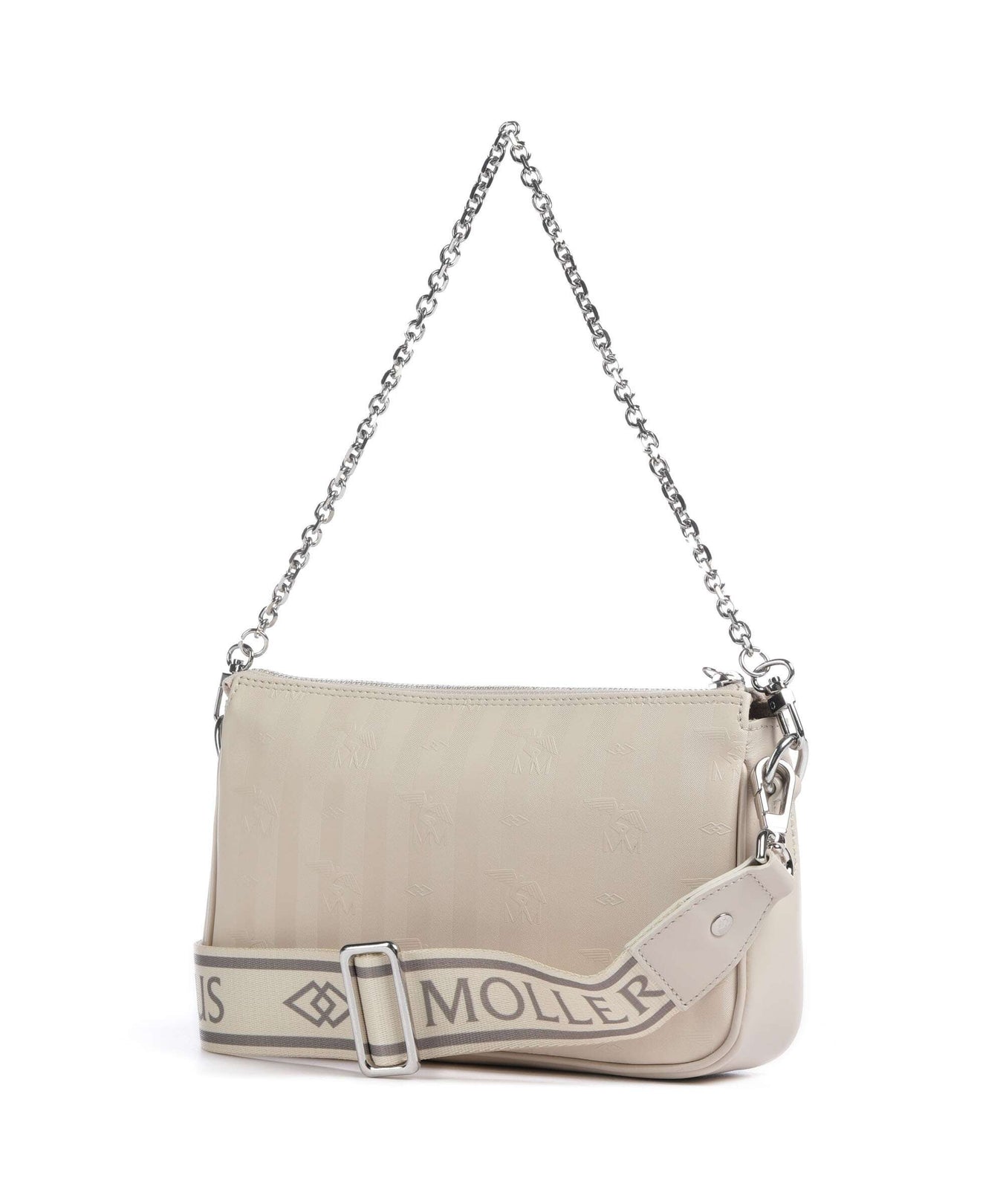 Maison Mollerus Vinerus Zell Shoulder bag pearl