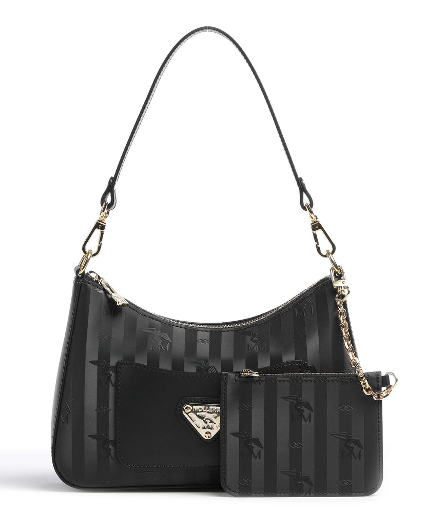 Maison Mollerus Vinerus Castiel Shoulder bag classic schwarz