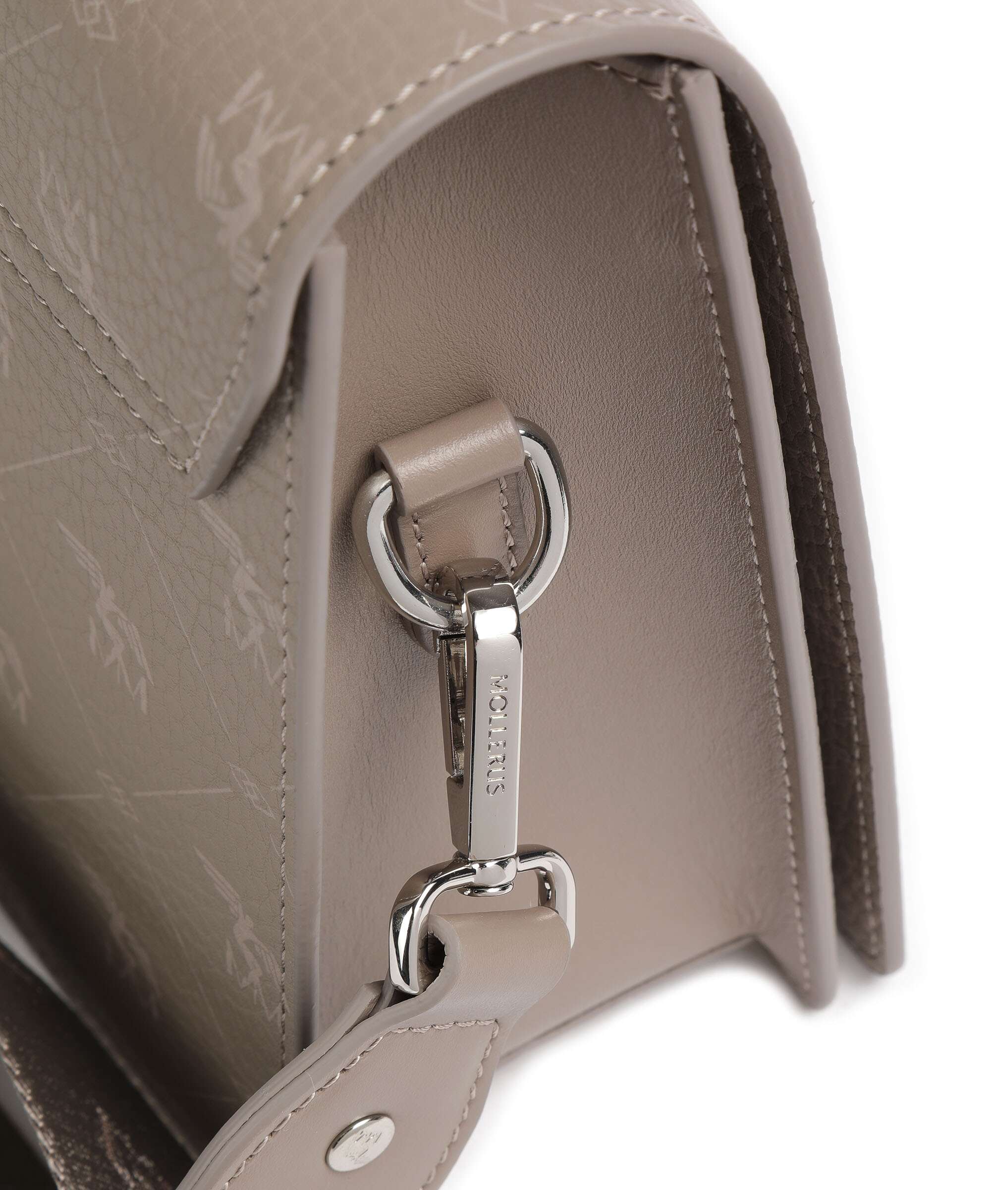 Maison Mollerus Pecarus Wil Crossbody bag taupe/rosé