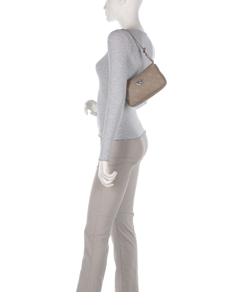 Maison Mollerus Pecarus Missy Shoulder bag taupe/rosé/silber
